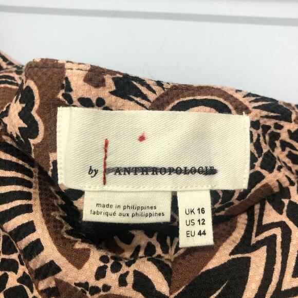 By Anthropologie Drapey Flare Pants Multicolor Size US 12 - Picture 15 of 16